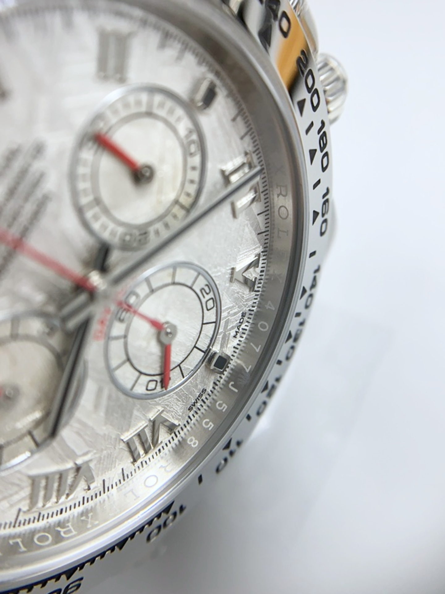 Rolex Daytona 116509 - Meteorite Dial with Roman Numerals - Top-Tier 904L Steel Super Clone Powered by a Genuine Cal.4130 Movement - view 6