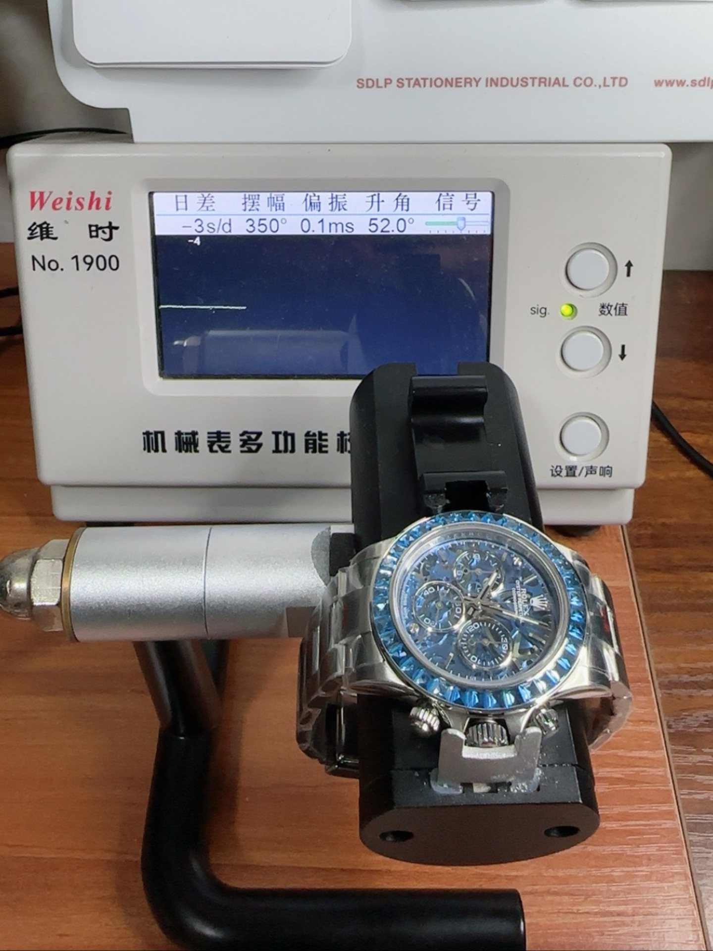 Rolex Daytona Super Clone “Artisans De Genève - Arolla Glacier” Edition Stainless Steel Watch - view 12