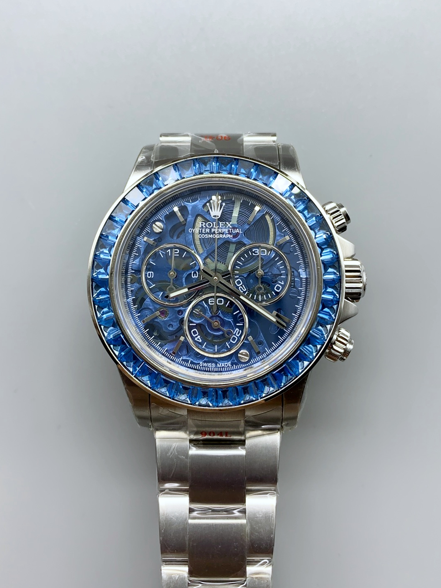 Rolex Daytona Super Clone “Artisans De Genève - Arolla Glacier” Edition Stainless Steel Watch - view 2