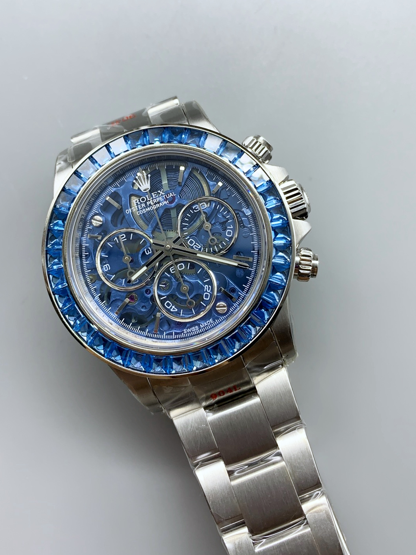 Rolex Daytona Super Clone “Artisans De Genève - Arolla Glacier” Edition Stainless Steel Watch - view 4