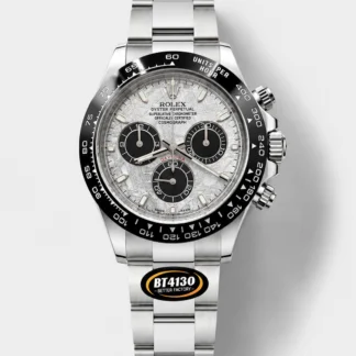 Rolex Cosmograph Daytona 116519LN - Meteorite Dial, Cal. 4130 Movement, 904L Stainless Steel - Super Clone Watch - view 1