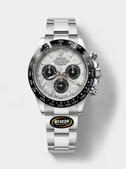 Rolex Cosmograph Daytona 116519LN - Meteorite Dial, Cal. 4130 Movement, 904L Stainless Steel - Super Clone Watch - view 1
