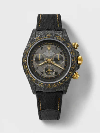 Rolex Daytona Super Clone Watch in Grey Dial Grey Carbon Casing 1:1 Mirror - view 1