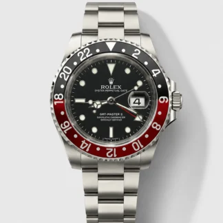 Rolex GMT Masters II Super Clone 12719 “Blaken” 904L Steel Black Dial Watch - view 1