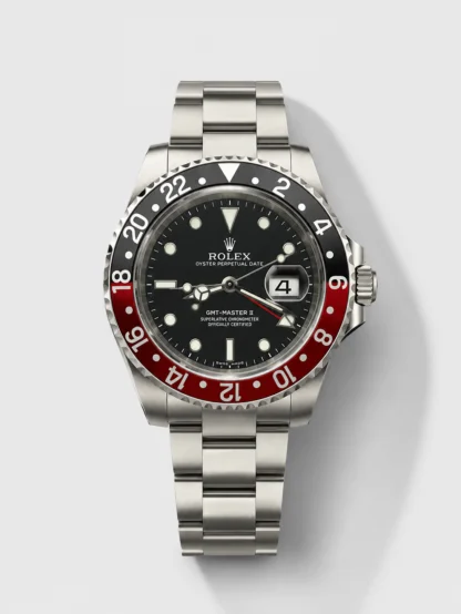 Rolex GMT Masters II Super Clone 12719 “Blaken” 904L Steel Black Dial Watch - view 1