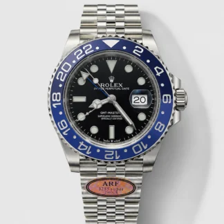 Rolex GMT Masters Super Clone Custom Ceramic Bezel Black Dial Watch - view 1