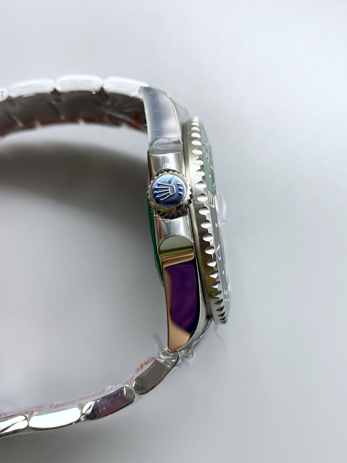 Rolex GMT Masters II 126720 Cal.3285 Pink Meteorite Dial 904L Steel in Jubilee Strap Swiss Super Clone - view 7