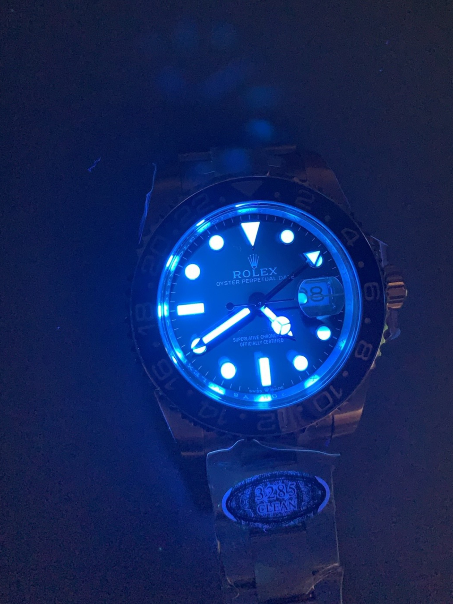 Rolex GMT Masters II Super Clone Root Beer 126711CHNR Rose Black Dial Swiss Watch - view 11