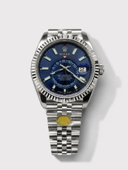 Rolex Sky-Dweller REF# M336934 Blue Dial Watch in 904L Steel Case 1:1 Mirror Super Clone - view 1