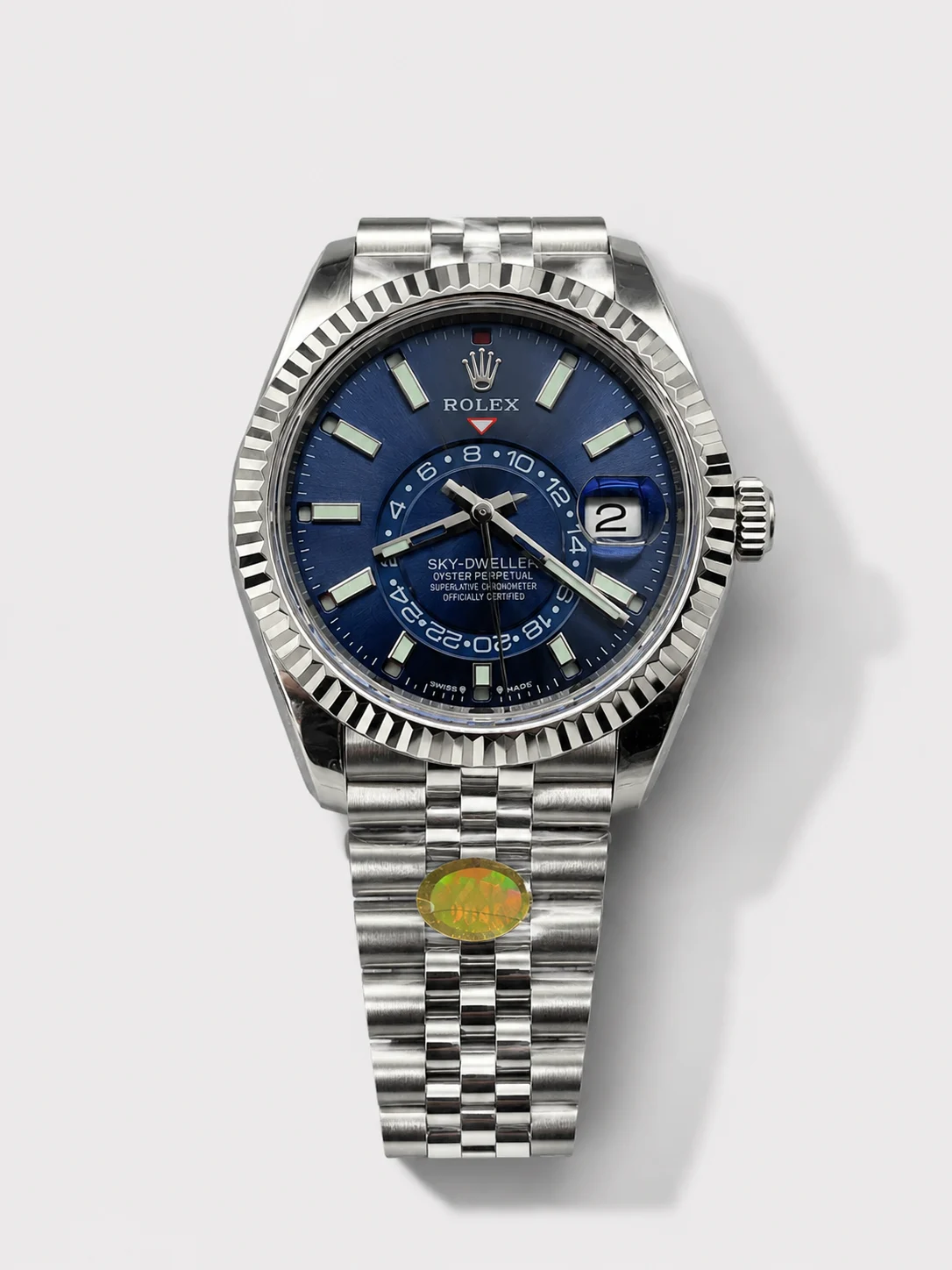 Rolex Sky-Dweller REF# M336934 Blue Dial Watch in 904L Steel Case 1:1 Mirror Super Clone - view 1