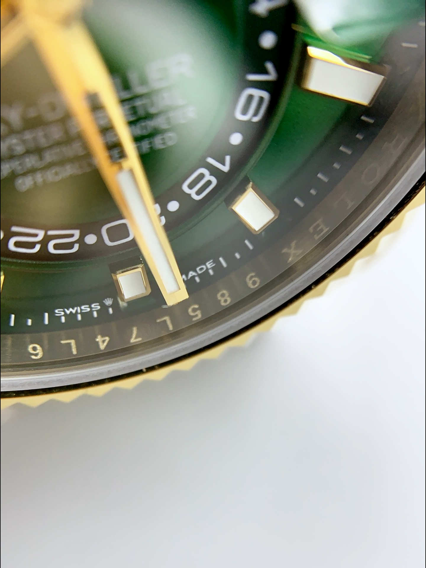 Rolex Sky-Dweller REF# 336235 Green Dial Watch in Yellow Gold 904L Steel Case 1:1 Mirror Super Clone - view 5