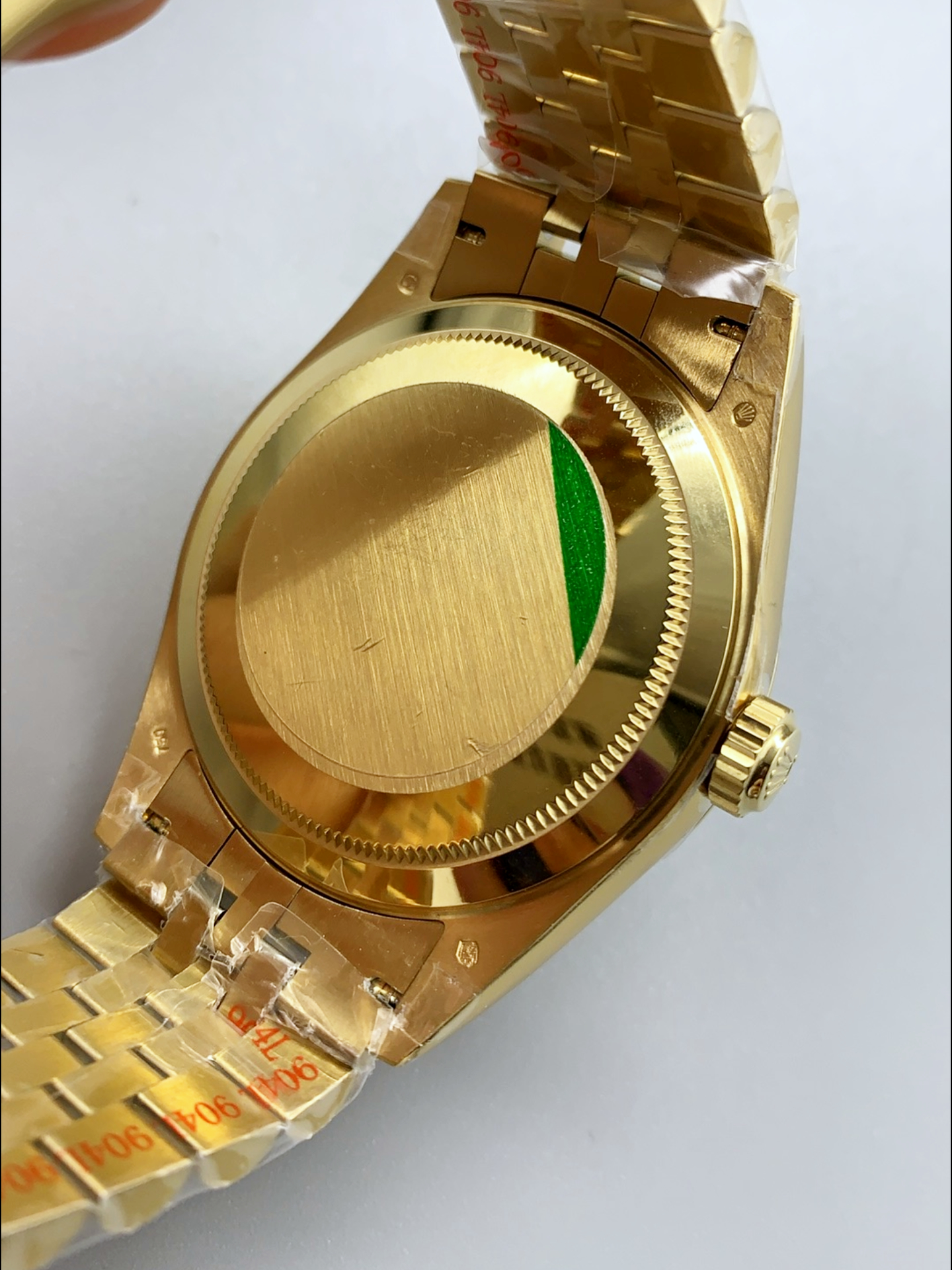 Rolex Sky-Dweller REF# 336235 Green Dial Watch in Yellow Gold 904L Steel Case 1:1 Mirror Super Clone - view 6