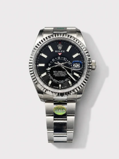 Rolex Sky-Dweller REF #m336934 Black Dial Watch in 904L Steel Case - Super Clone Watch - view 1