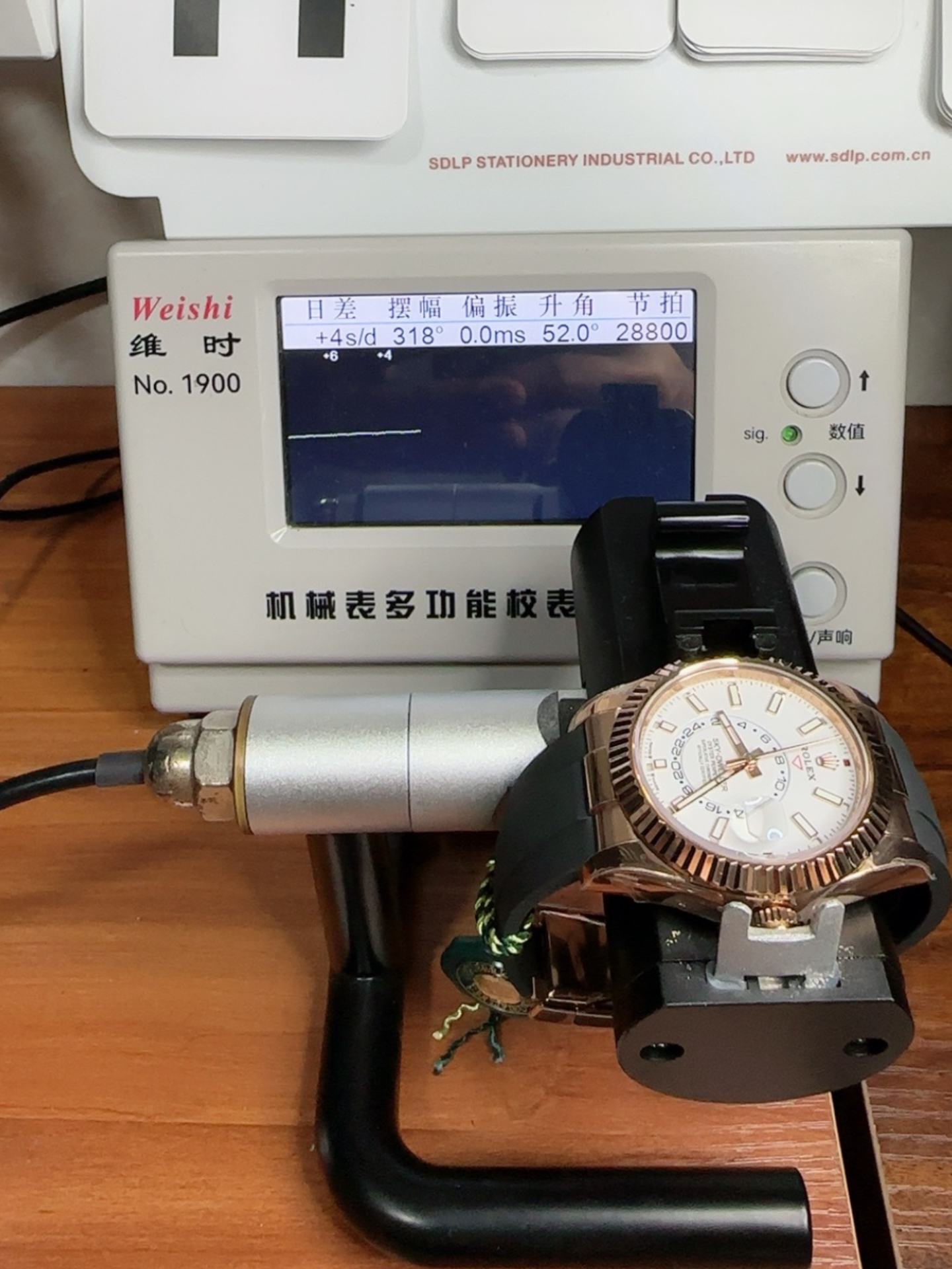 Rolex Sky-Dweller REF# M326235 White Dial Rose Gold Watch in 904L Steel Case 1:1 Mirror Super Clone - view 12