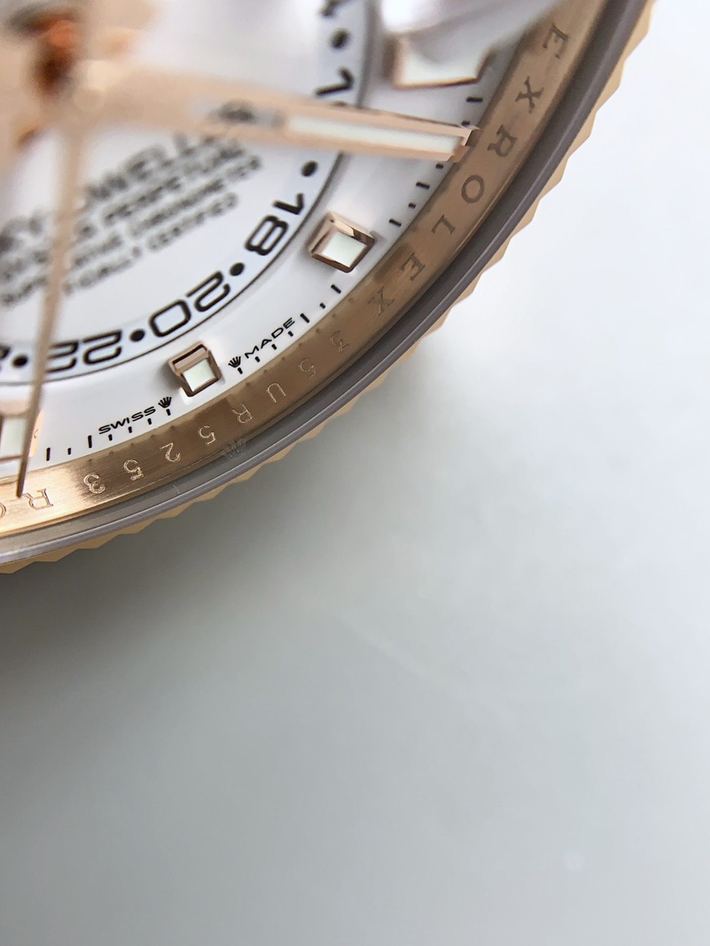 Rolex Sky-Dweller REF# M326235 White Dial Rose Gold Watch in 904L Steel Case 1:1 Mirror Super Clone - view 5