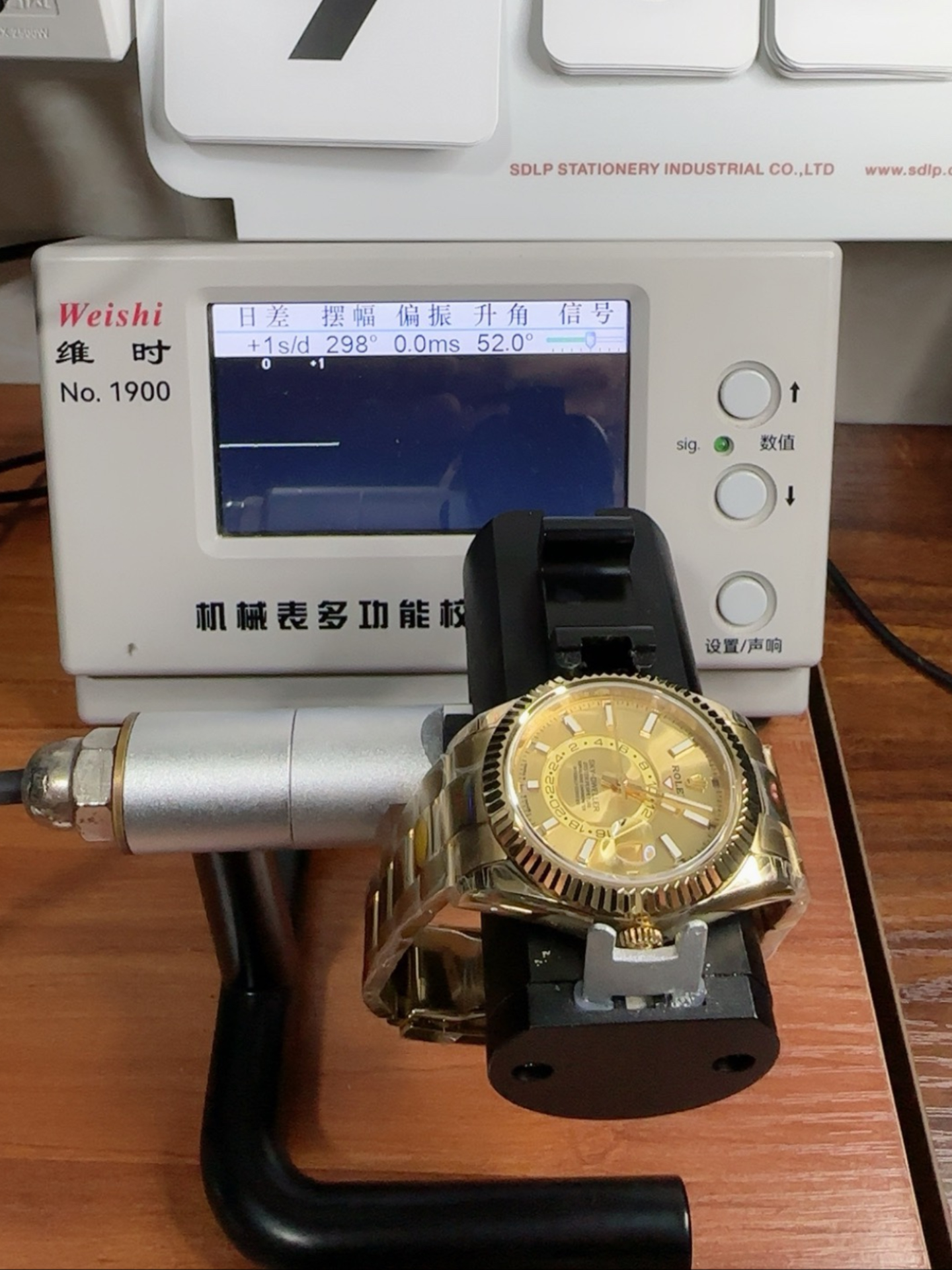 Rolex Sky-Dweller REF# 336935 Gold Dial Watch in Yellow Gold 904L Steel Case 1:1 Mirror Super Clone - view 11