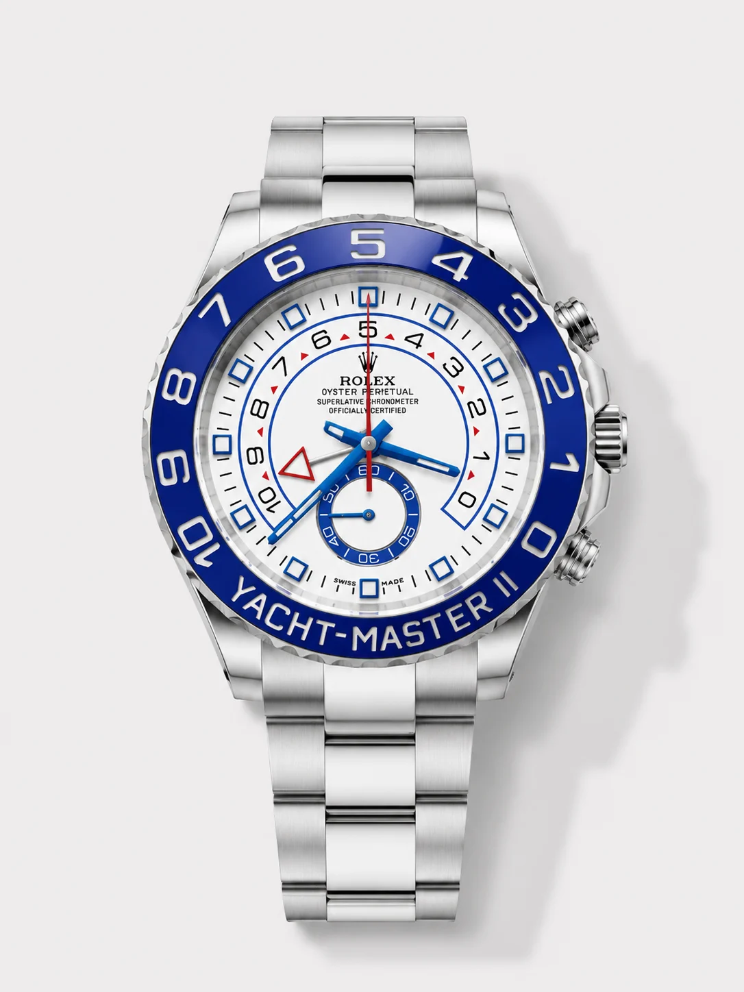 Rolex Yachtmaster II Stainles Steel Ref.116680 1:1 Mirror Super Clone Watch 904L Steel - view 1