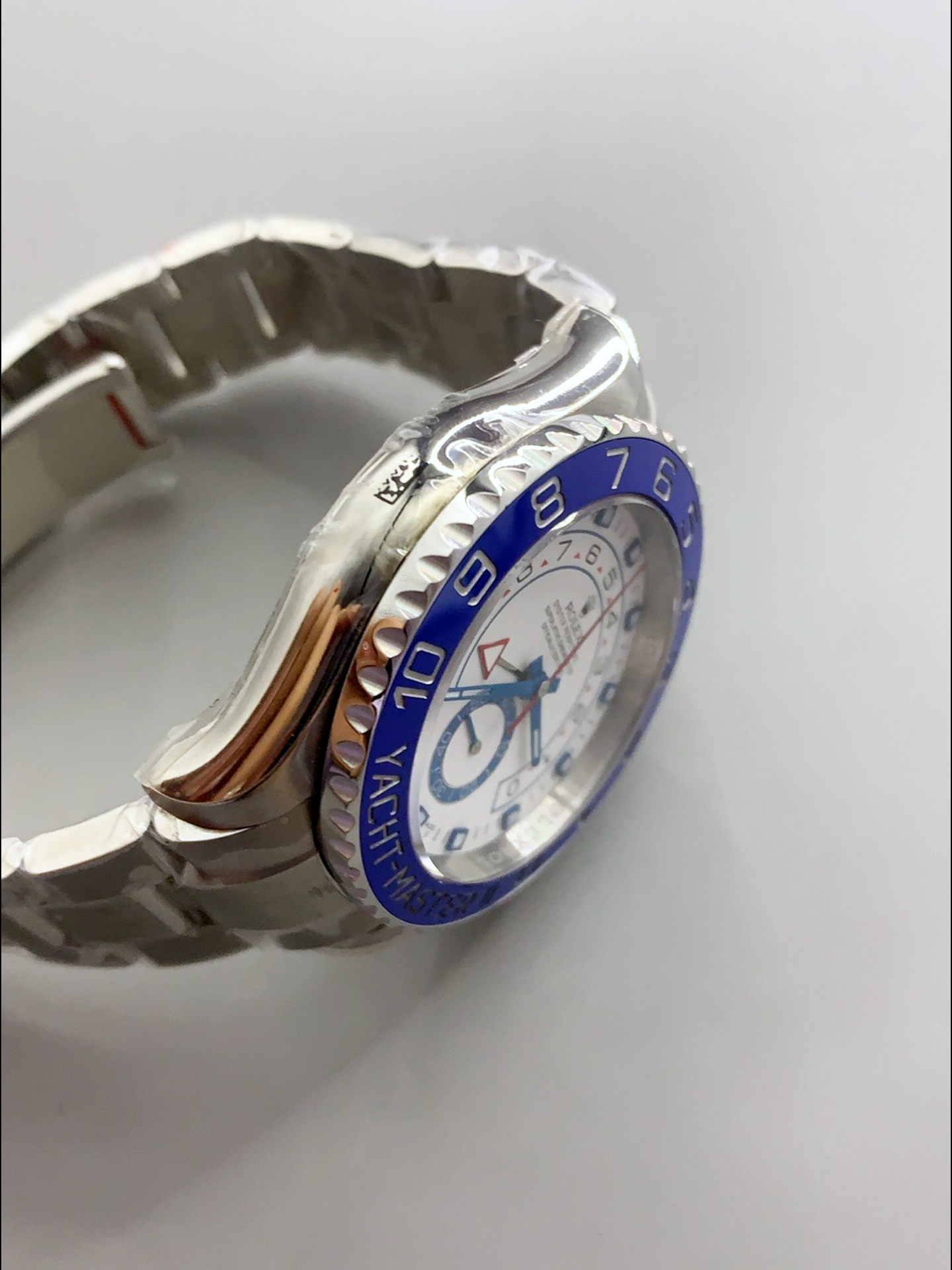 Rolex Yachtmaster II Stainles Steel Ref.116680 1:1 Mirror Super Clone Watch 904L Steel - view 6