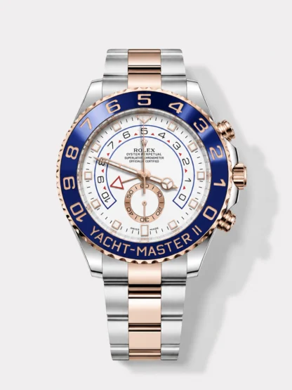 Rolex Yachtmaster II Stainles Steel Ref.116681 1:1 Two Tone Mirror Super Clone Watch - view 1