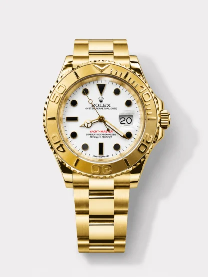 Rolex Yacht-Master 40 (18K Gold Plated) - 1:1 Swiss Super Clone - view 1
