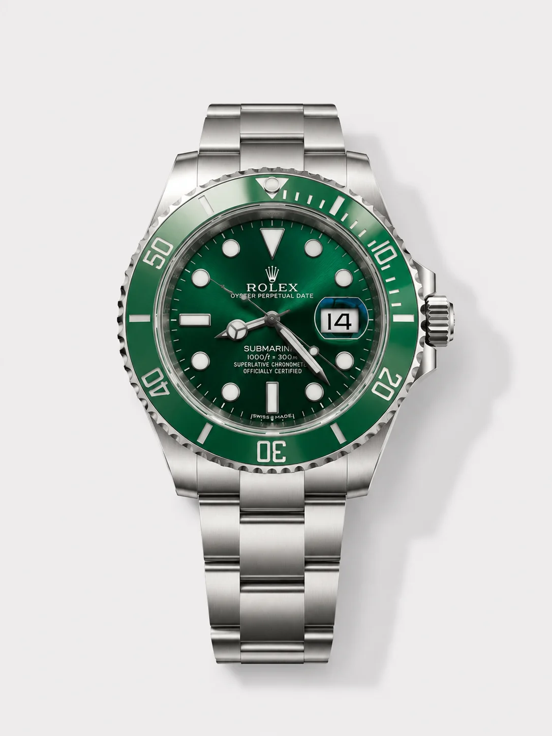 Rolex Submariner Ref#116610LV The Hulk Swiss Super Clone 1:1 Mirror - Ultimate 904L Steel Watch - view 1