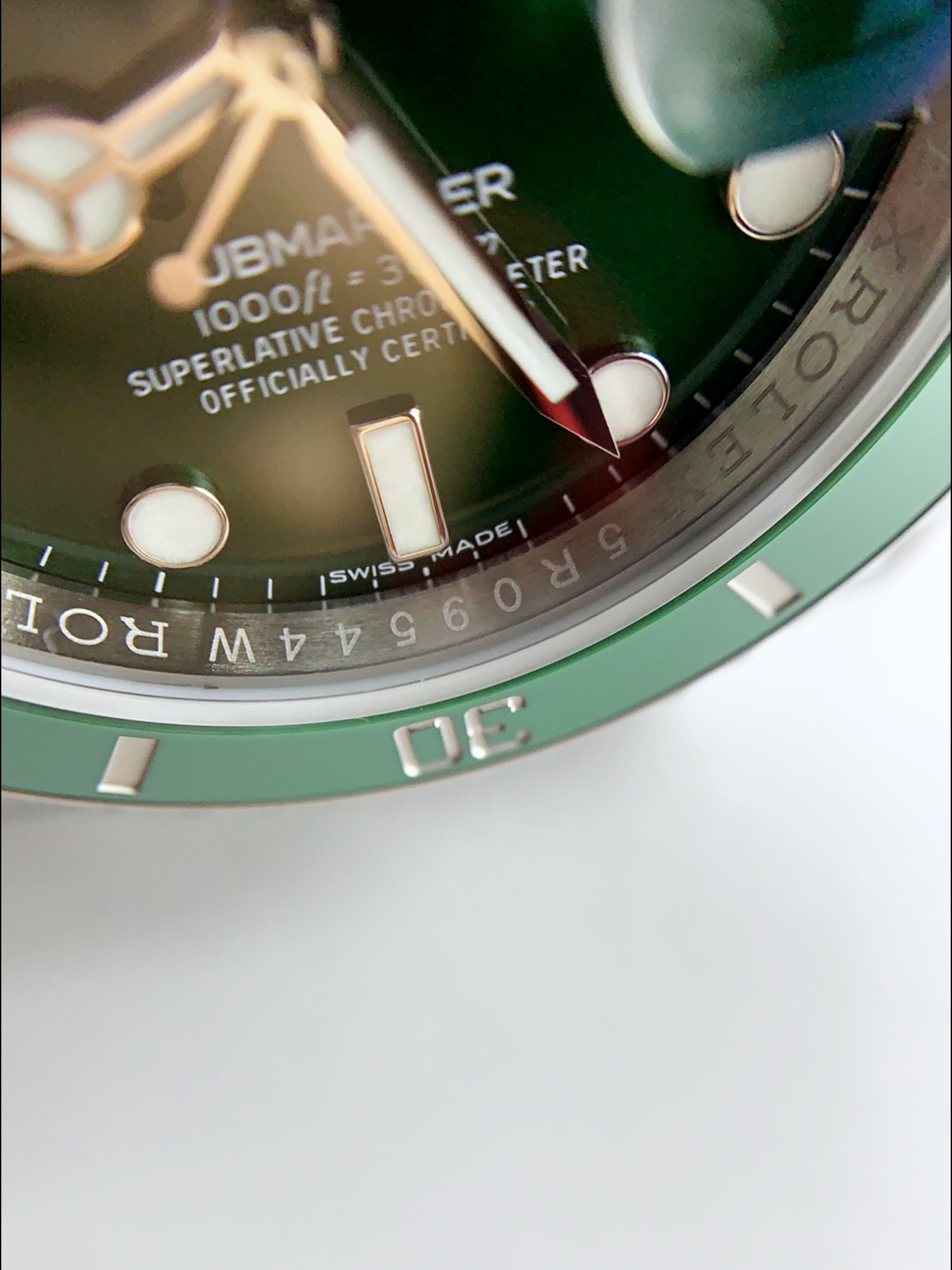 Rolex Submariner Ref#116610LV The Hulk Swiss Super Clone 1:1 Mirror - Ultimate 904L Steel Watch - view 5