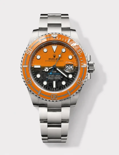 DiW Submariner 124060 PERSIMMON 1:1 Superclone - Factory Comparison Notes - Super Clone Watch - view 1