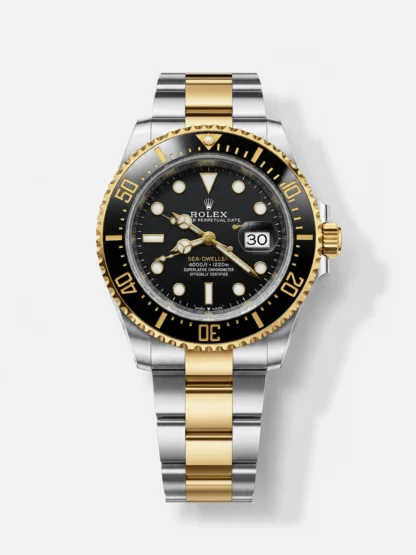 Rolex Sea-Dweller Super Clone 126603 Swiss Watch 1:1 Mirror in Two Tone Casing 904L Steel - view 1