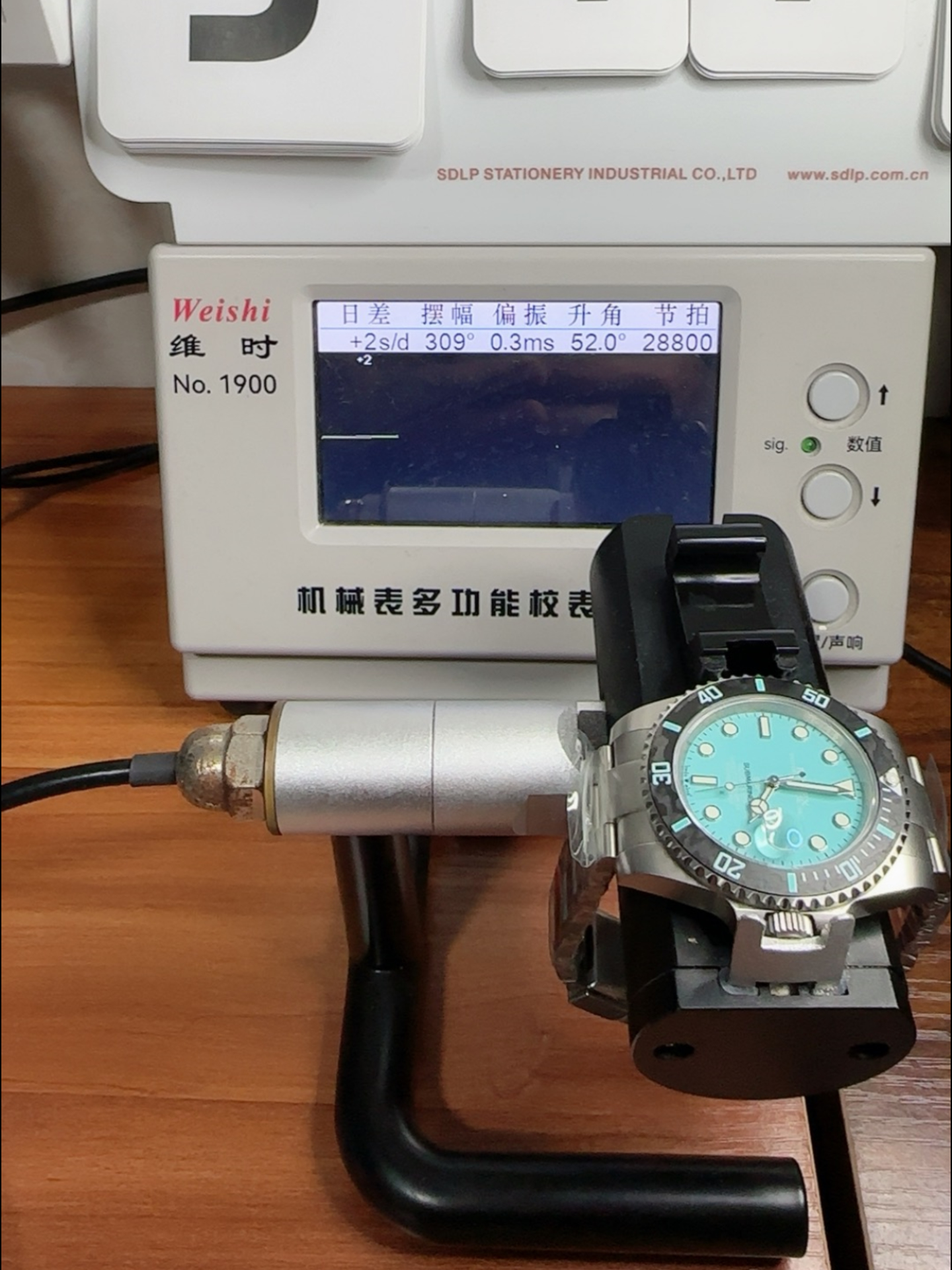 Rolex Submariner DiW Sandblasted Steel Casing Carbon Fiber Bezel Watch Tiffany Blue Dial - Super Clone Watch - view 13