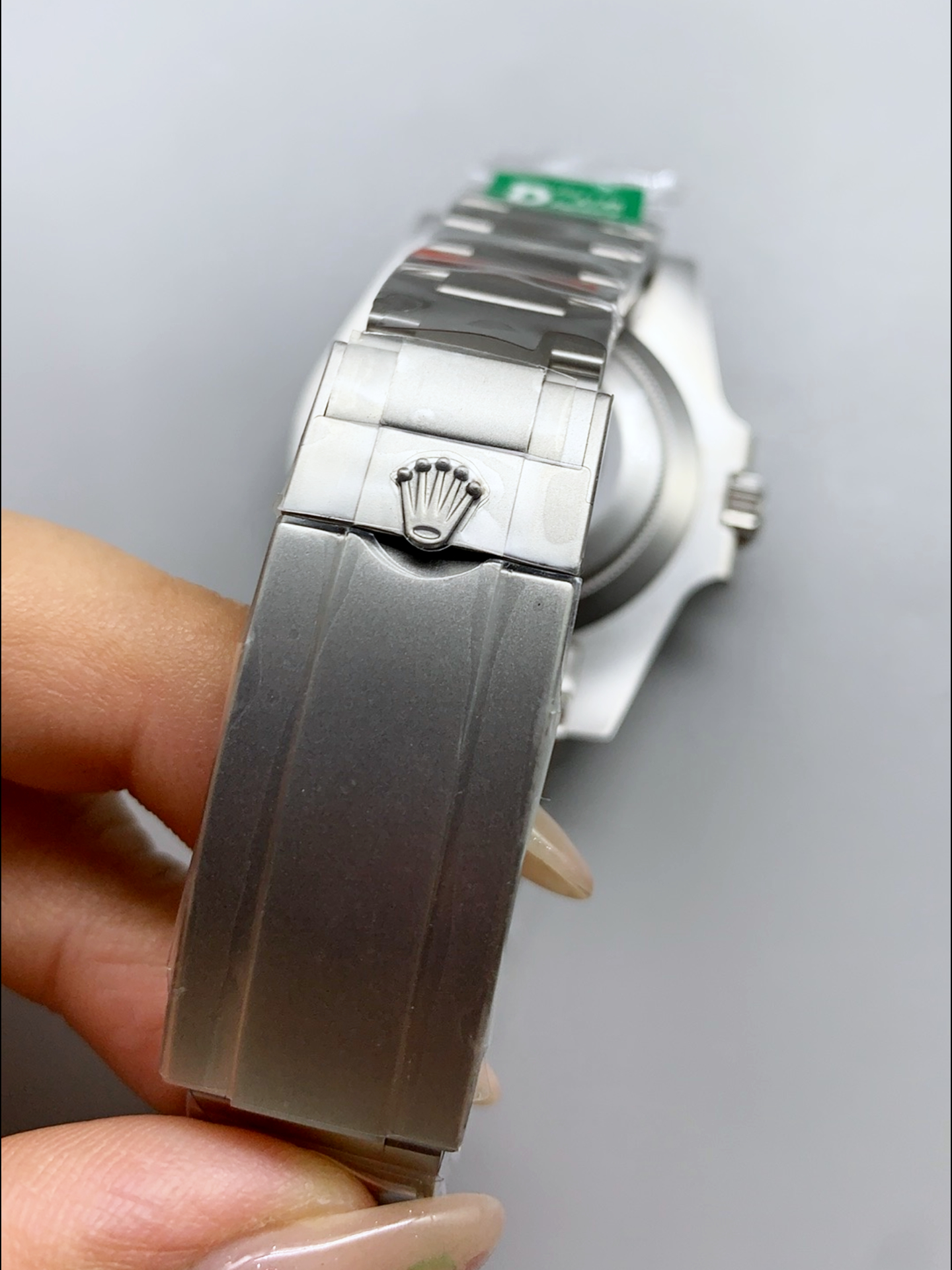 Rolex Submariner DiW Sandblasted Steel Casing Carbon Fiber Bezel Watch Tiffany Blue Dial - Super Clone Watch - view 9