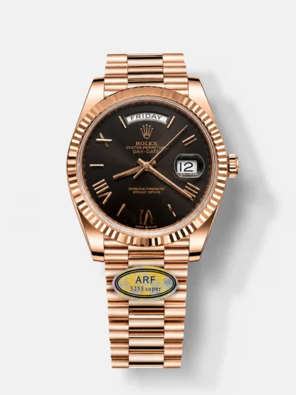 Rolex Day Date Super Clone Brown Dial 40MM 220 Grams Swiss watch - view 1