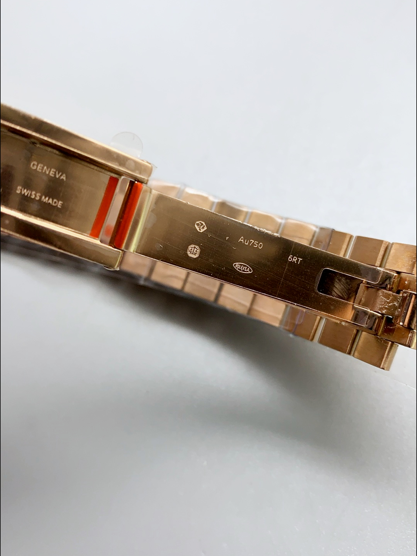 Rolex Day Date Super Clone Rose Gold Blue Dial Crystal Numerals Watch 36MM - 1:1 Mirror Quality - view 10