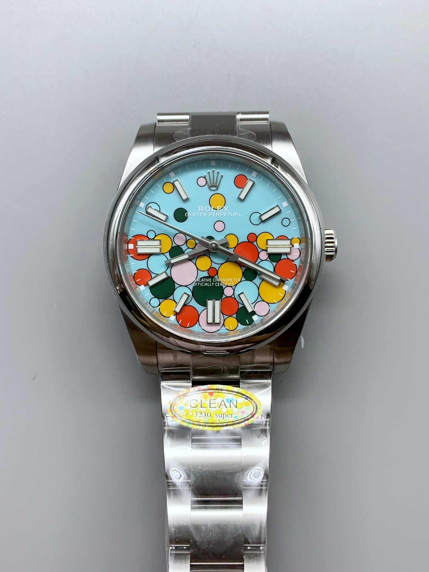 Rolex Oyster Perpetual REF# 124300 Celebration Dial in 41MM ETA 3230 Automatic Movement Watch - Super Clone Watch - view 2