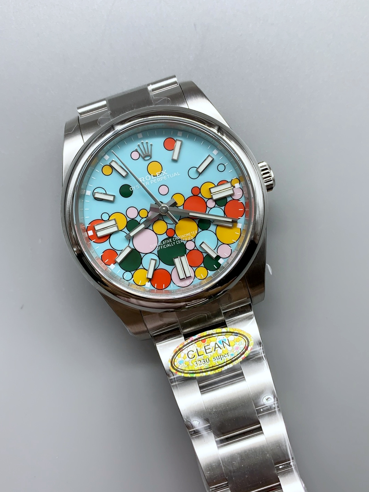 Rolex Oyster Perpetual REF# 124300 Celebration Dial in 41MM ETA 3230 Automatic Movement Watch - Super Clone Watch - view 4