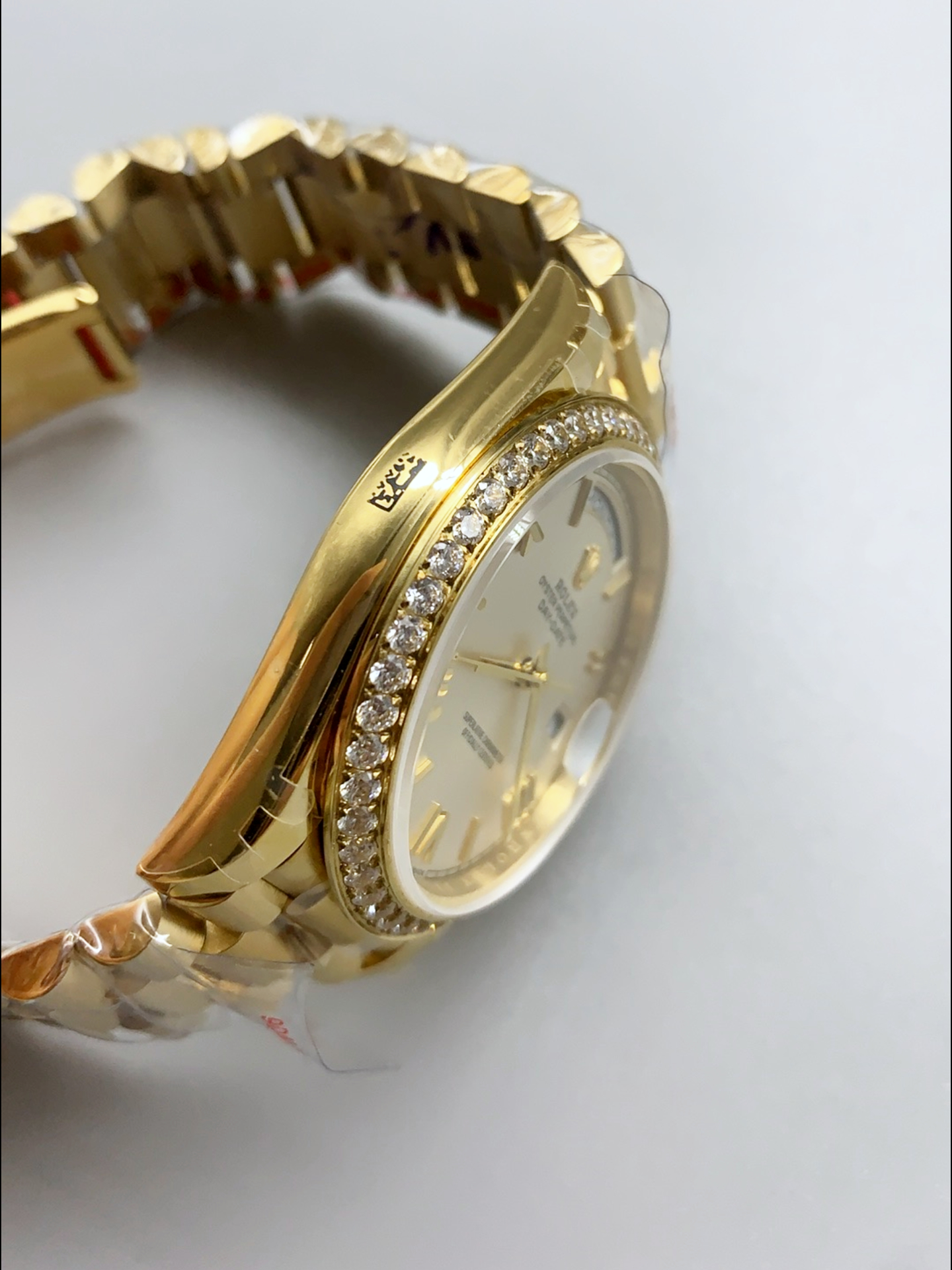 Rolex Day-Date “President” 40mm 18K Gold Watch - Olive Green Dial, Top-Tier 1:1 Super Clone Quality - view 5
