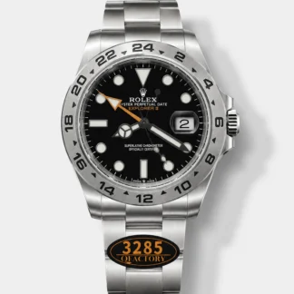 Rolex Explorer II Super Clone M216570-002 1:1 Mirror Watch - Black Dial CAL. 3285 Movement - view 1