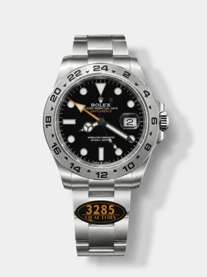 Rolex Explorer II Super Clone M216570-002 1:1 Mirror Watch - Black Dial CAL. 3285 Movement - view 1