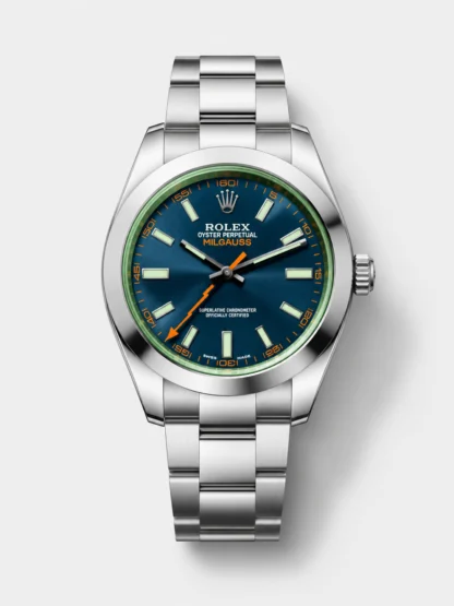 Rolex Milgauss 116400GV Swiss Watch with Blue Dial - Super Clone Watch - view 1