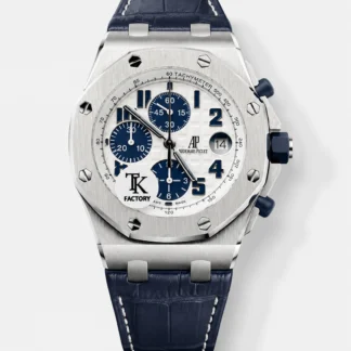 Audemars Piguet Royal Oak Offshore Chronograph White Dial 904L Steel 1: 1 Mirror 3126 Movement - Super Clone Watch - view 1
