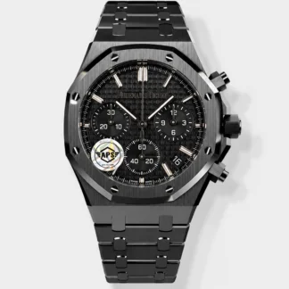 Royal Oak Chrono 26240 Black Ceramic Super Clone Watch - view 1