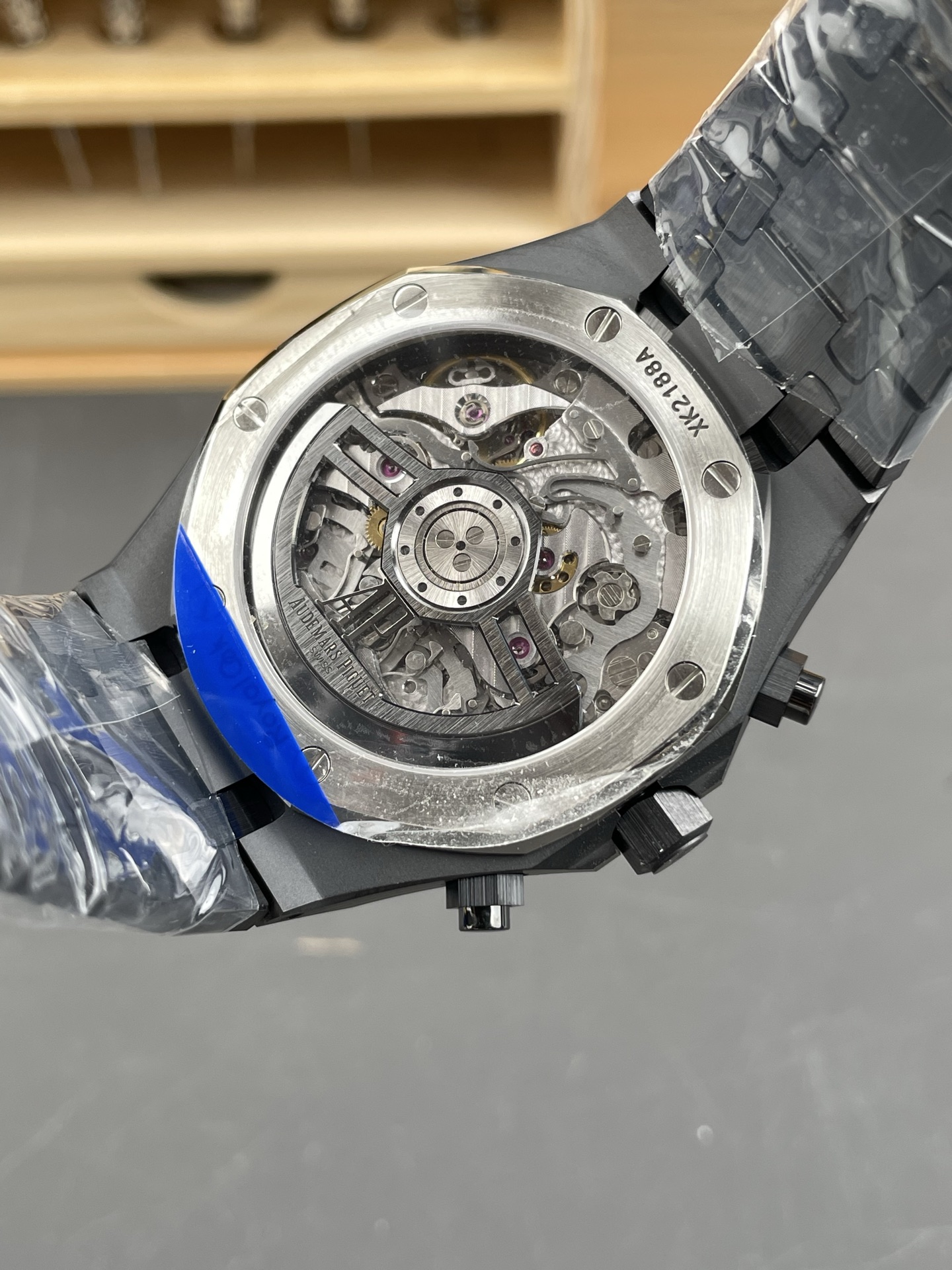 Royal Oak Chrono 26240 Black Ceramic Super Clone Watch - view 5