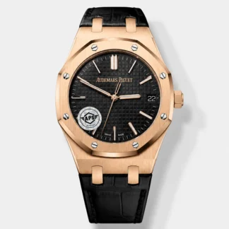 Audemars Piguet Royal Oak 15510OR 41MM Rose Gold Black Dial Super Clone Watch - view 1