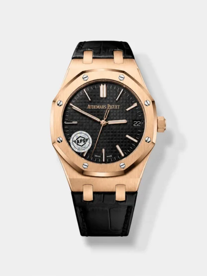 Audemars Piguet Royal Oak 15510OR 41MM Rose Gold Black Dial Super Clone Watch - view 1